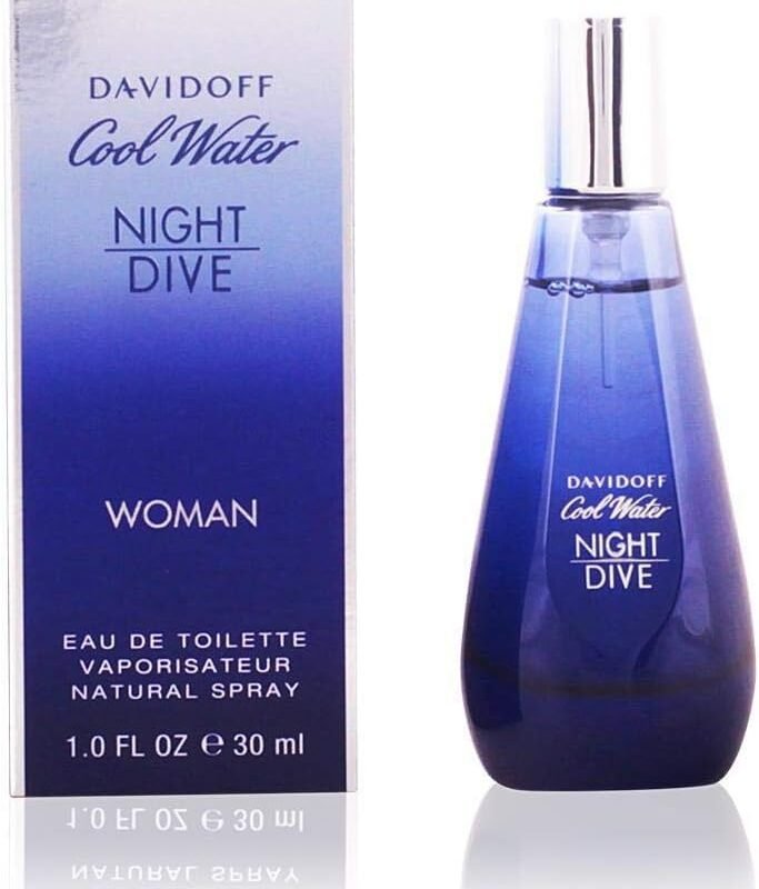 Davidoff Cool Water Night Dive Eau De Toilette Spray for Women