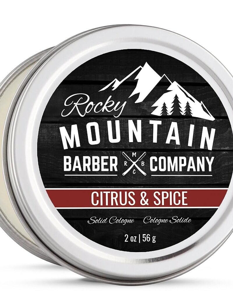 Rocky Mountain Barber Company Solid Cologne for Men